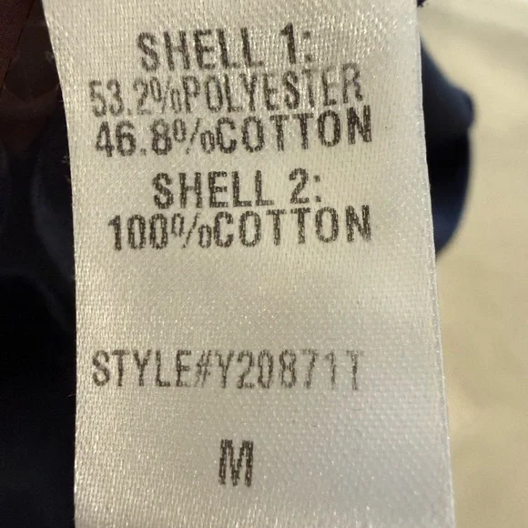 Pomander Place Tuckernuck Navy Blouse size Medium - Picture 5 of 5